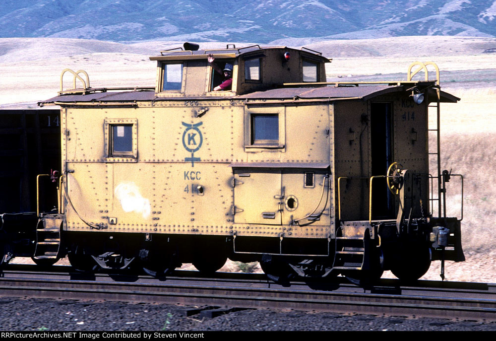 Kennecott Copper caboose #414